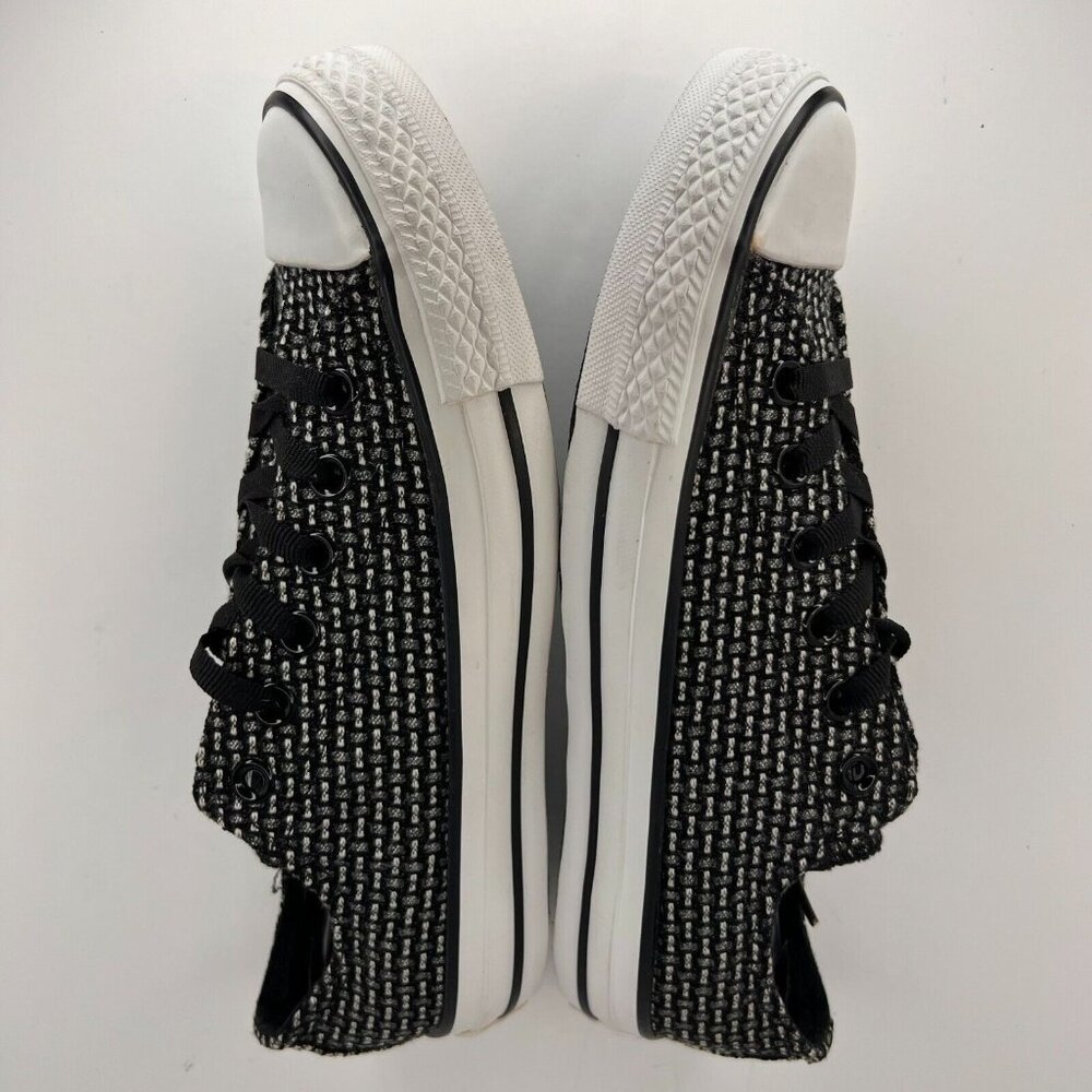 Converse Unisex 119121F Black Gray Chuck Taylor All Star Low Size 6M 8W Sneakers - Picture 7 of 9